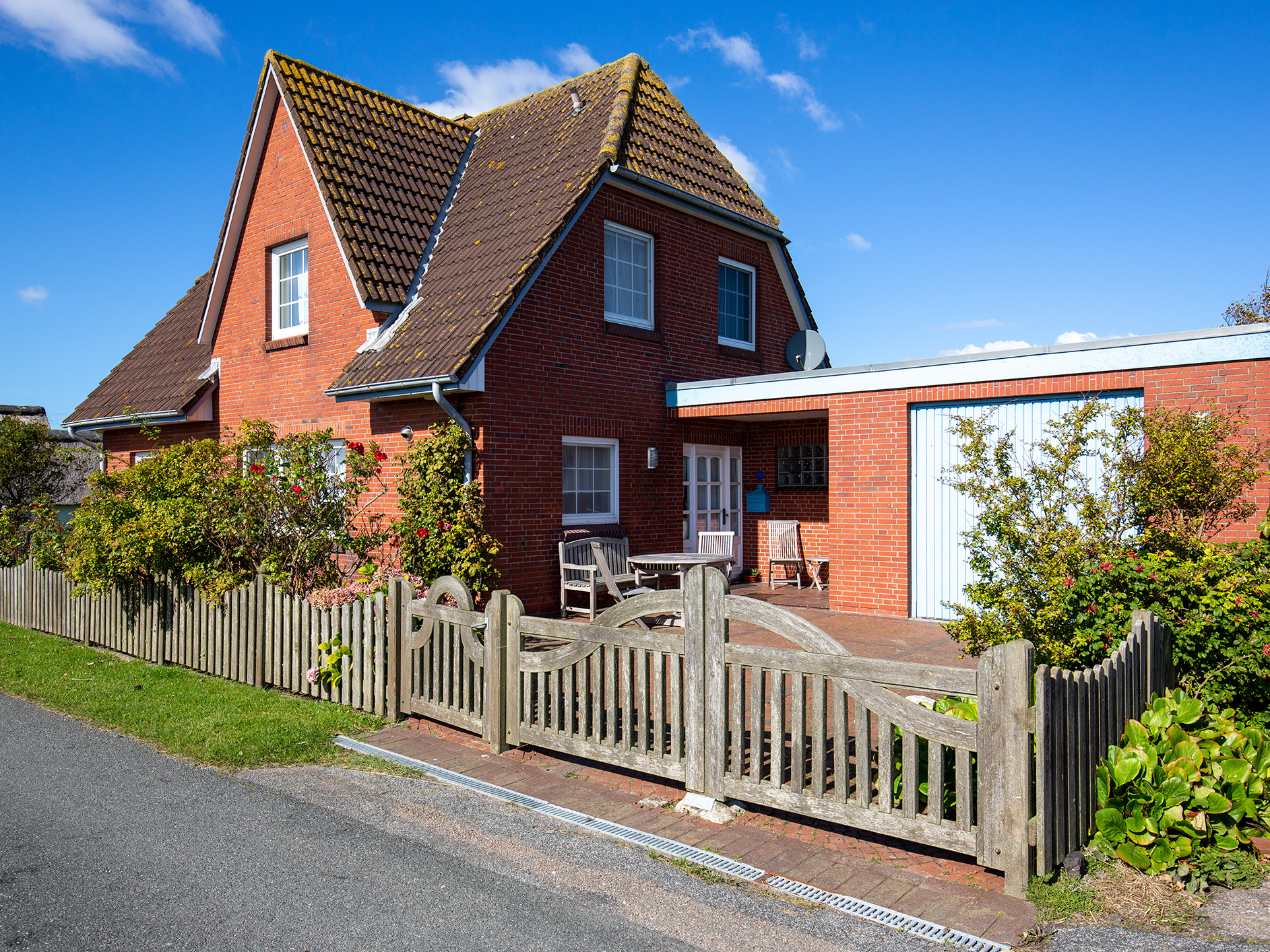 Außenansicht Ferienhaus Lindhorst