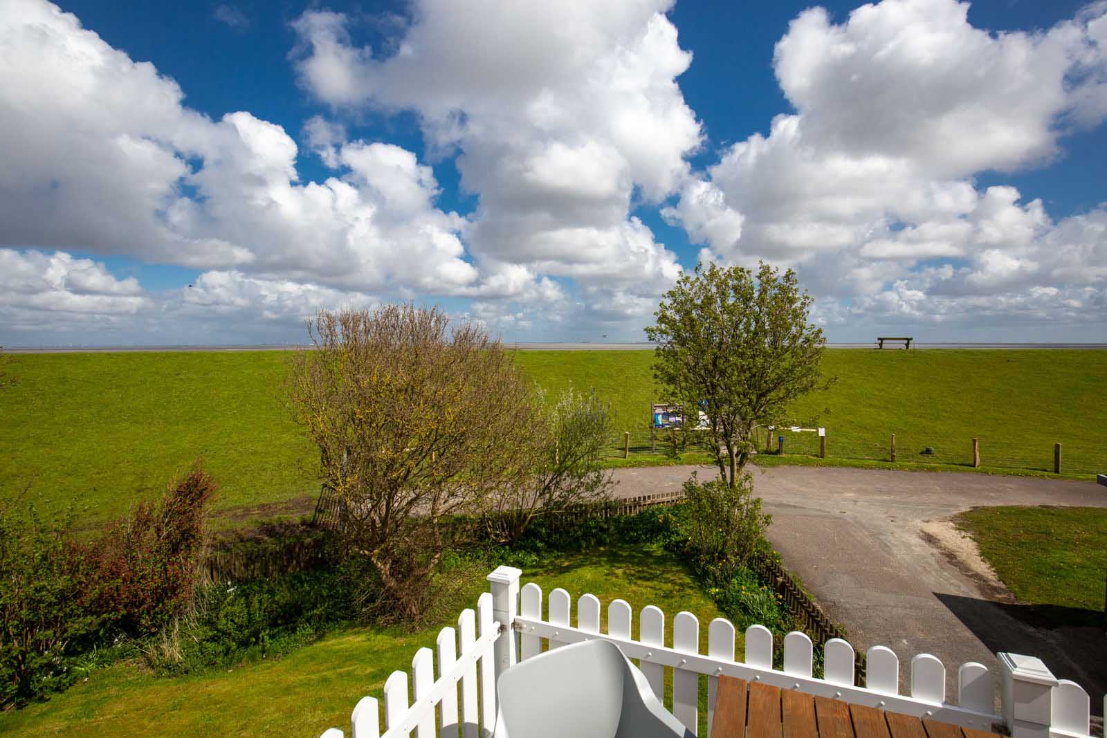 Landhaus Nordlys - Blick ins Watt